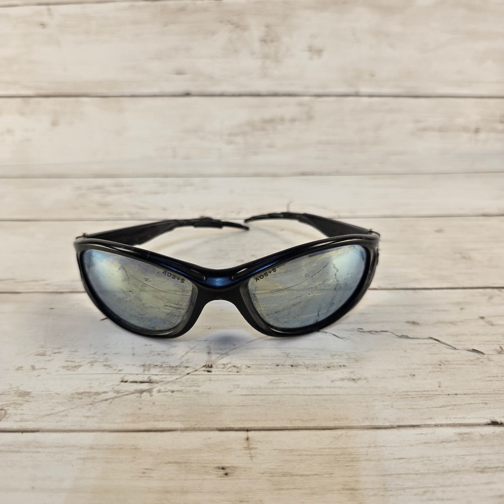 AOSafety AOS Rival Z87 Sunglasses Black Wrap Sport Safety‎ Glasses Taiwan
